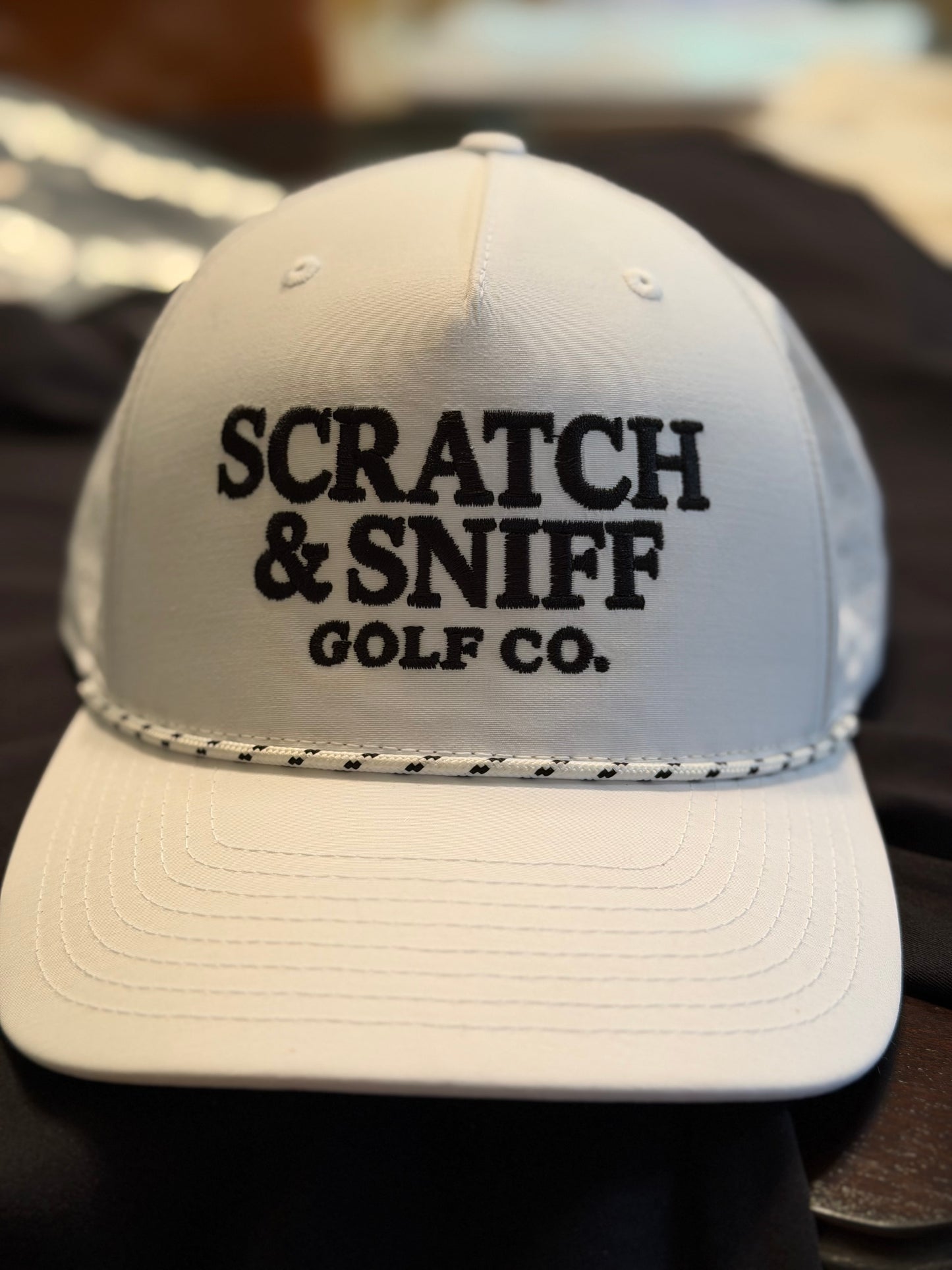 Richardson Premium snap back Rope hat .