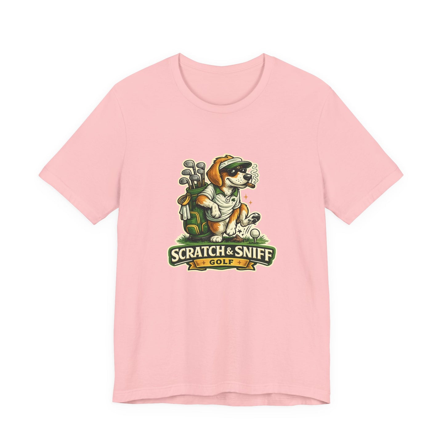 "Scratch & Sniff Golf™" Vintage Pup Graphic Tee