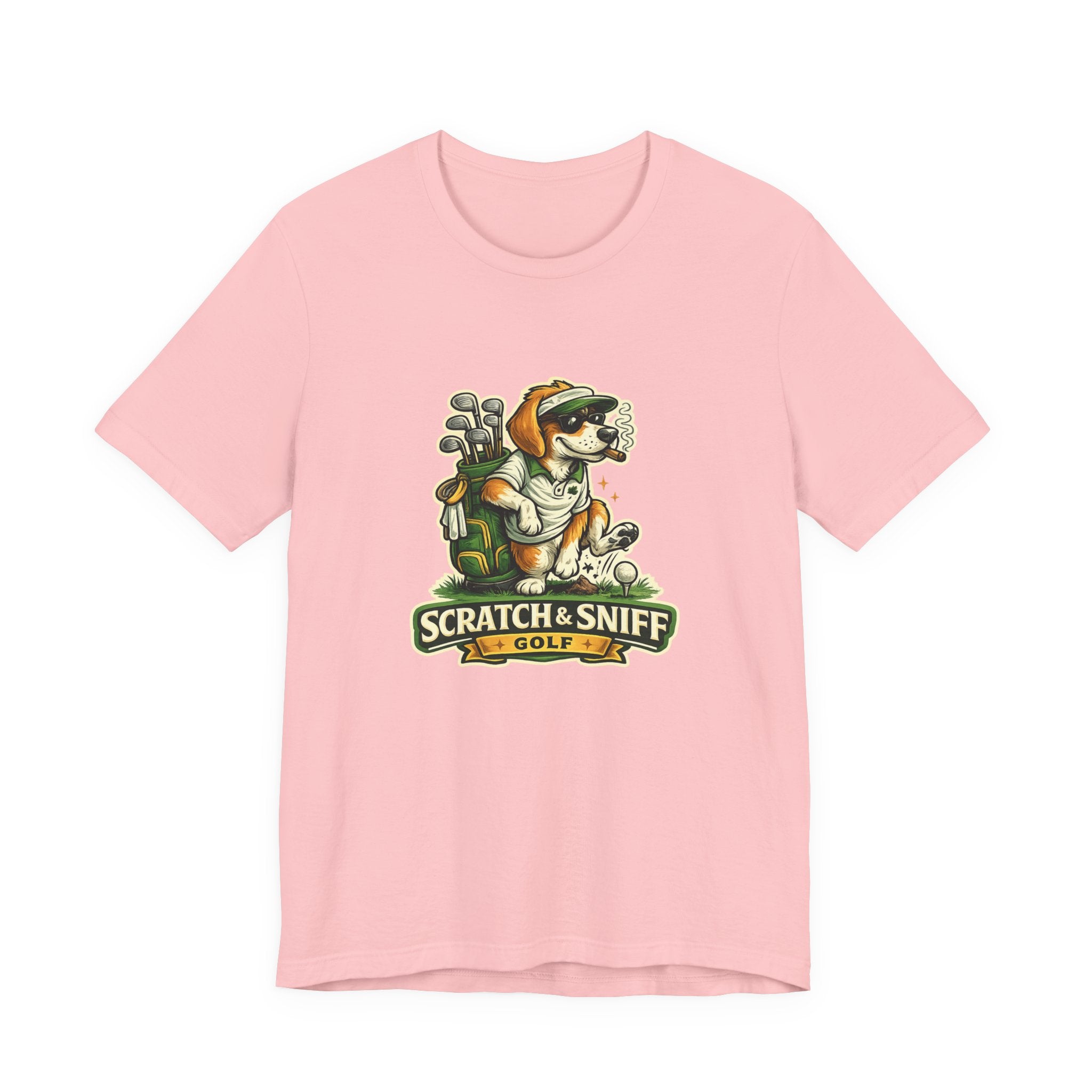 "Scratch & Sniff Golf™" Vintage Pup Graphic Tee
