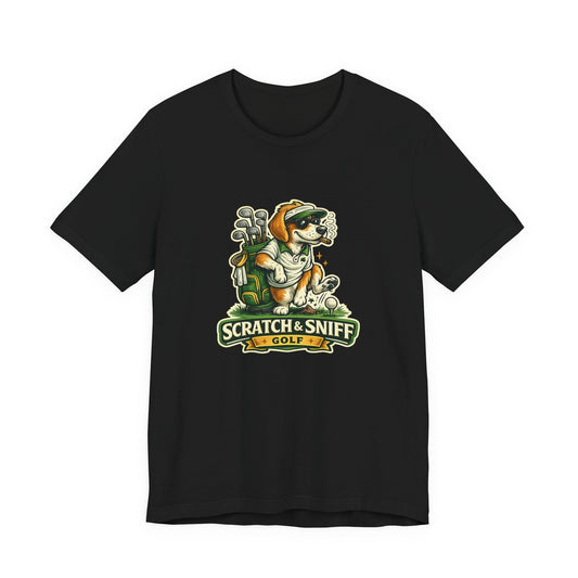 "Scratch & Sniff Golf™" Vintage Pup Graphic Tee