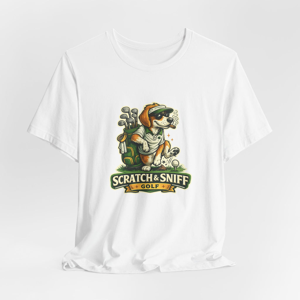 "Scratch & Sniff Golf™" Vintage Pup Graphic Tee