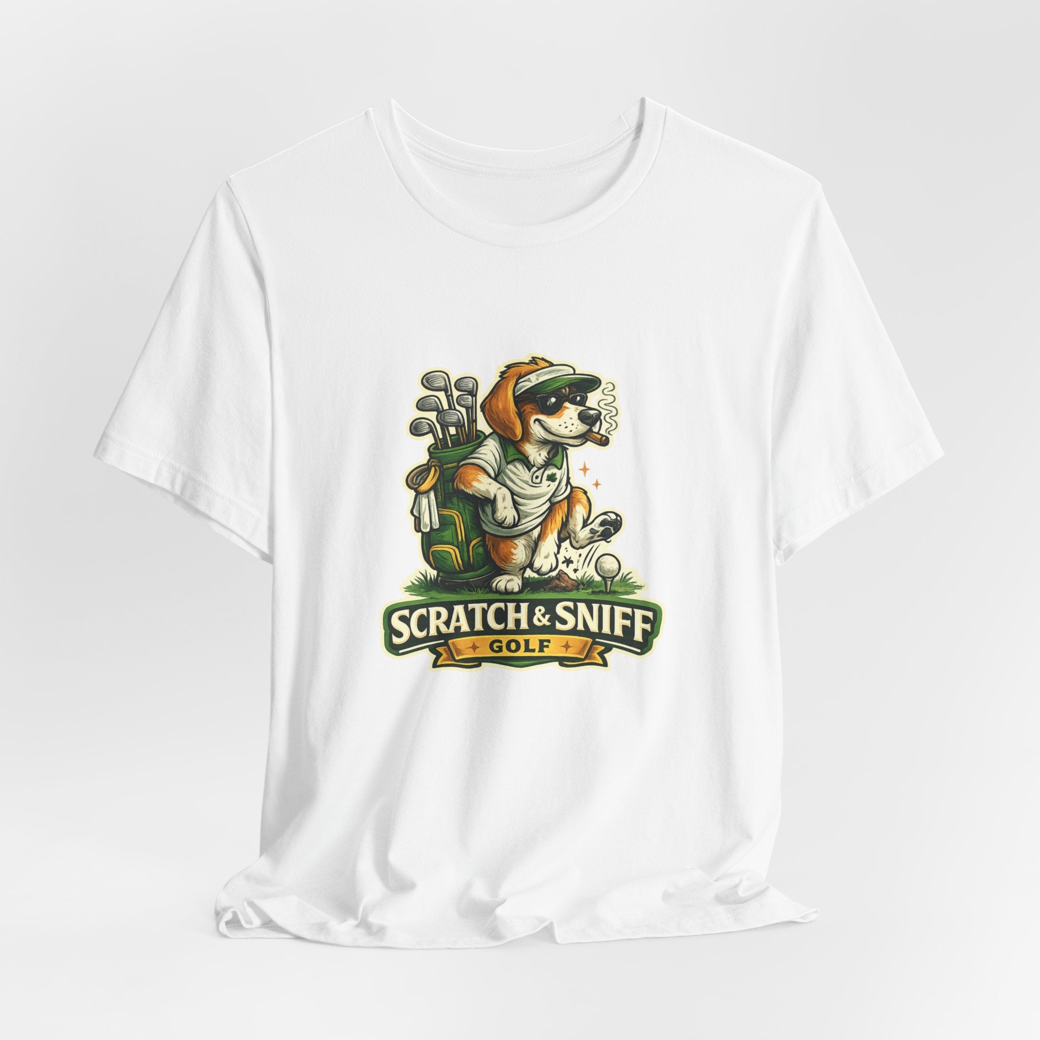 "Scratch & Sniff Golf™" Vintage Pup Graphic Tee