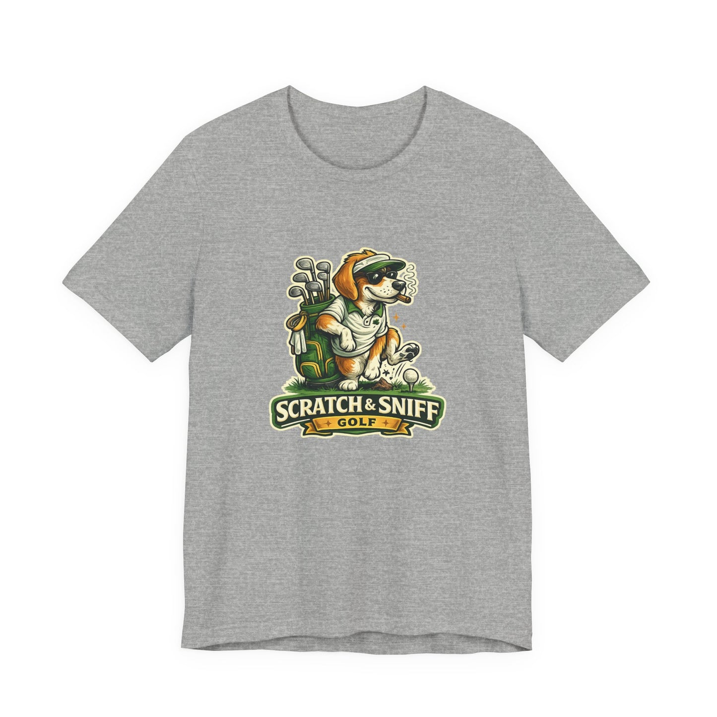 "Scratch & Sniff Golf™" Vintage Pup Graphic Tee
