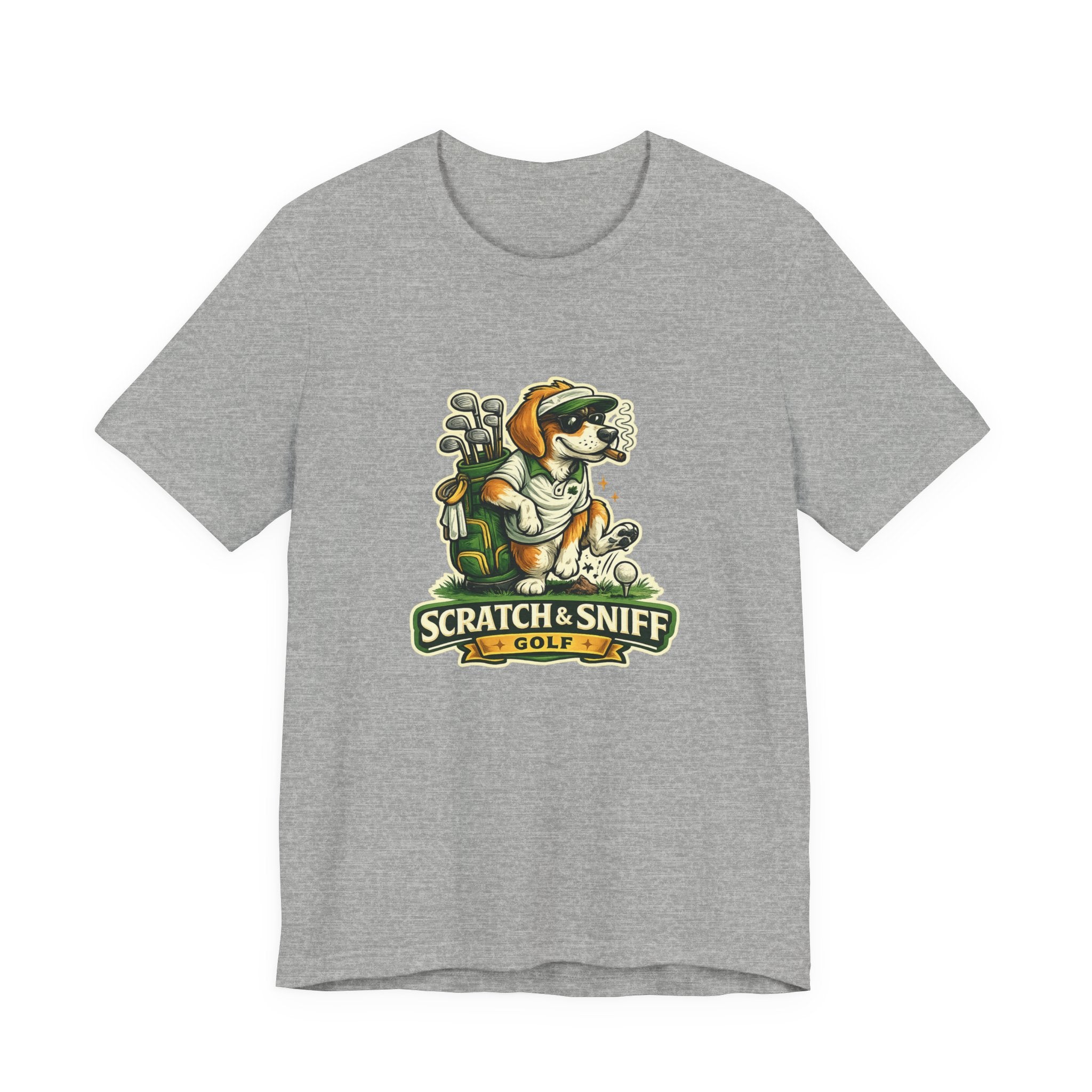 "Scratch & Sniff Golf™" Vintage Pup Graphic Tee