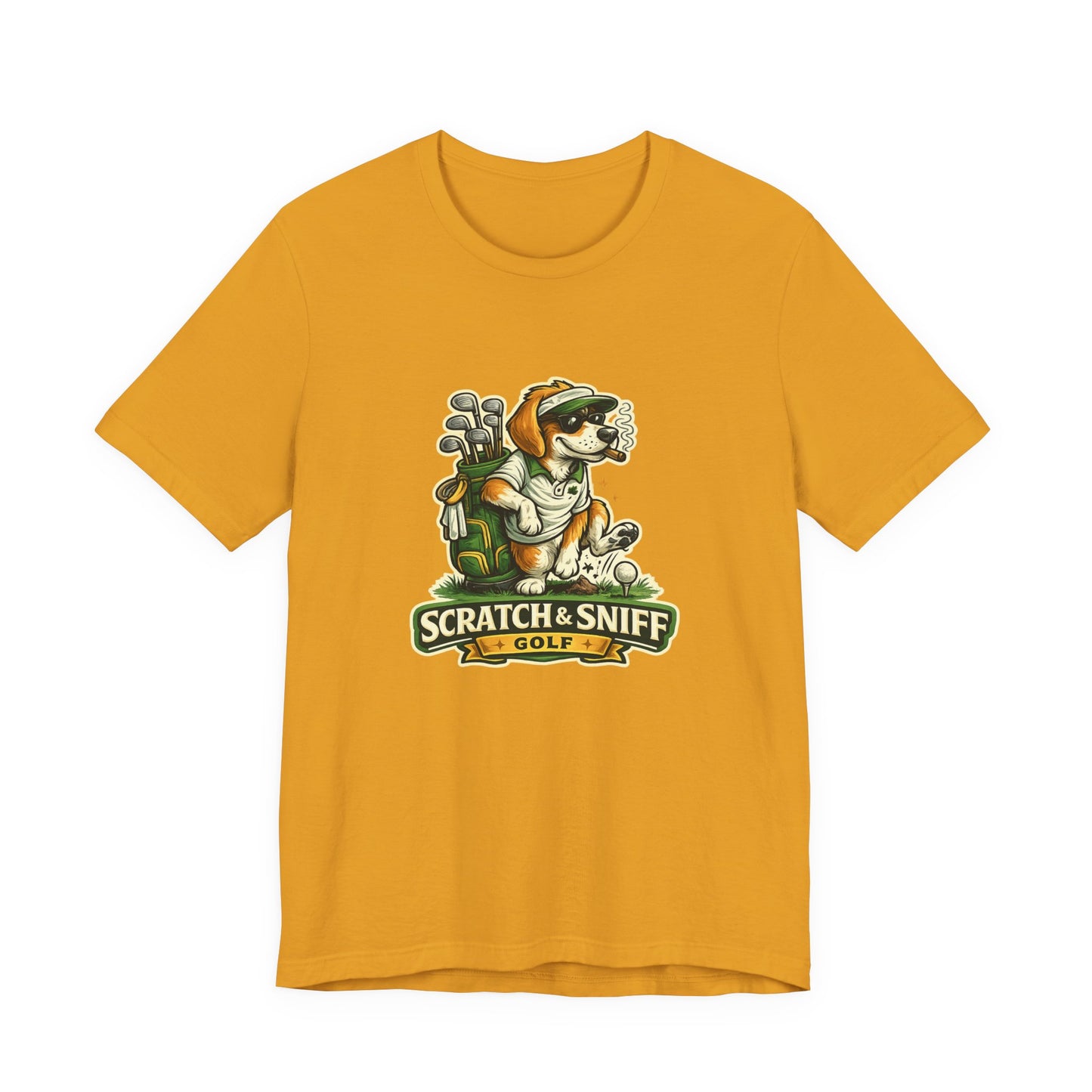 "Scratch & Sniff Golf™" Vintage Pup Graphic Tee