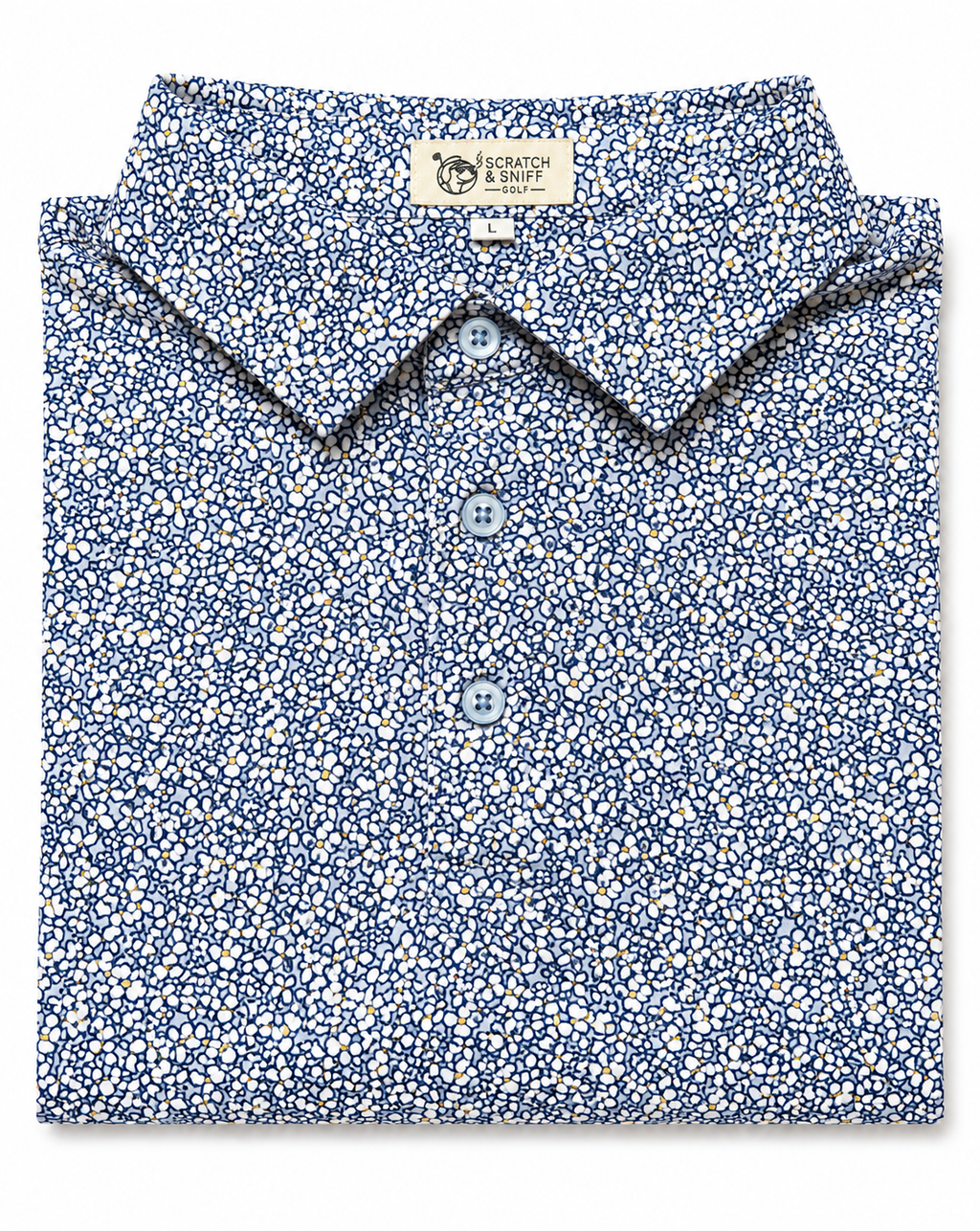 Blue Pebble Polo