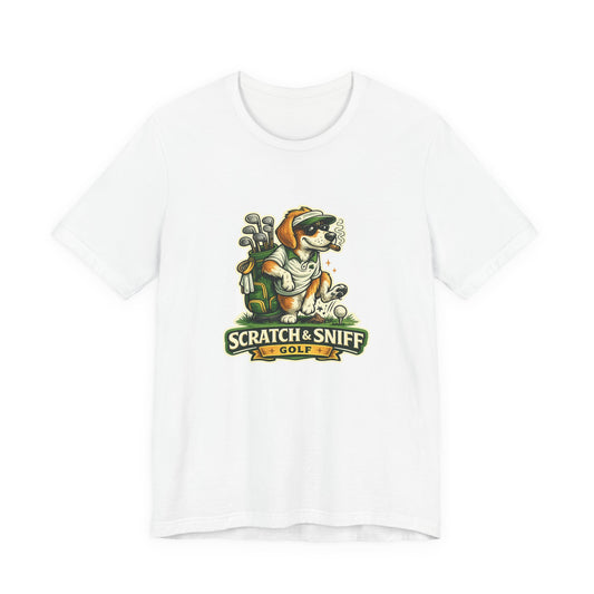 "Scratch & Sniff Golf™" Vintage Pup Graphic Tee
