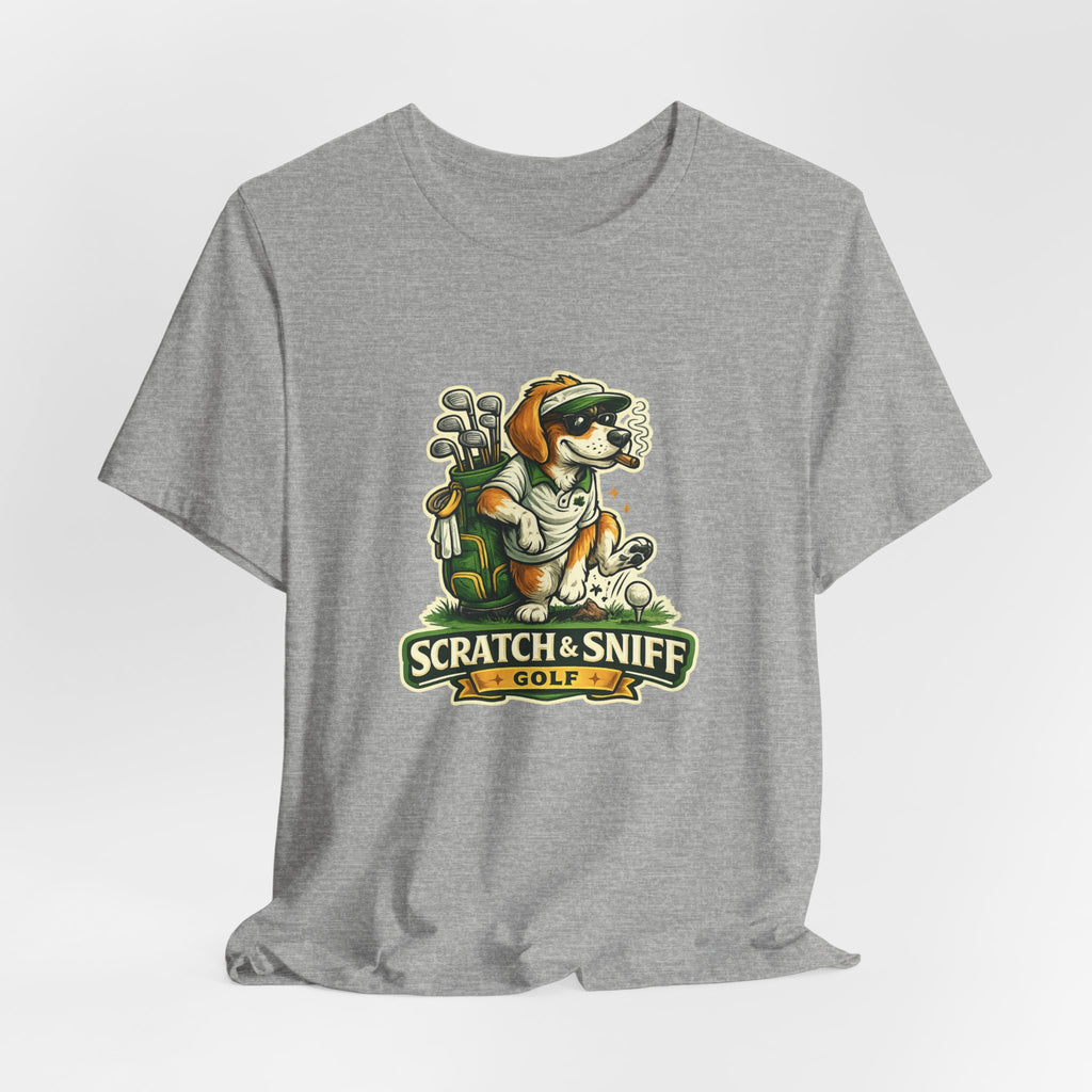 "Scratch & Sniff Golf™" Vintage Pup Graphic Tee