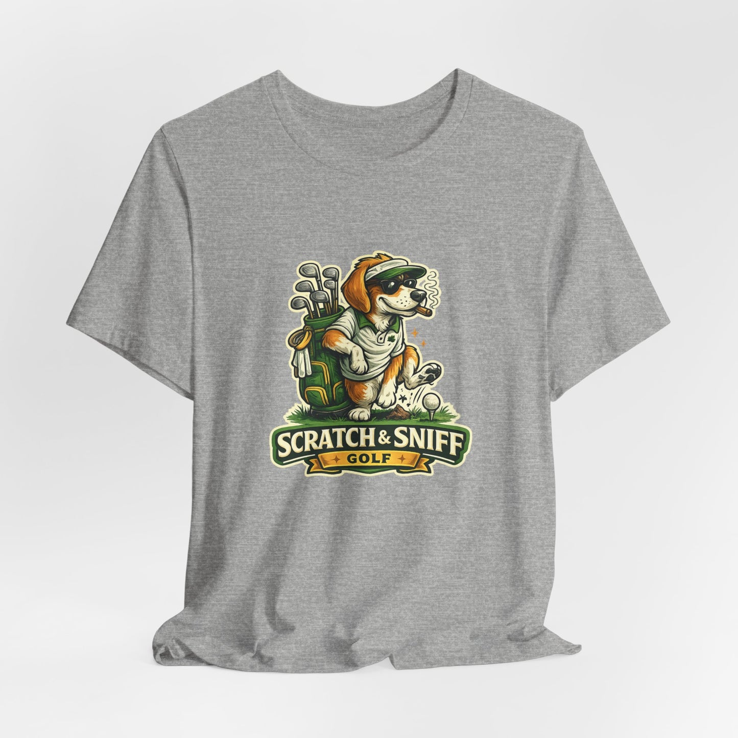 "Scratch & Sniff Golf™" Vintage Pup Graphic Tee