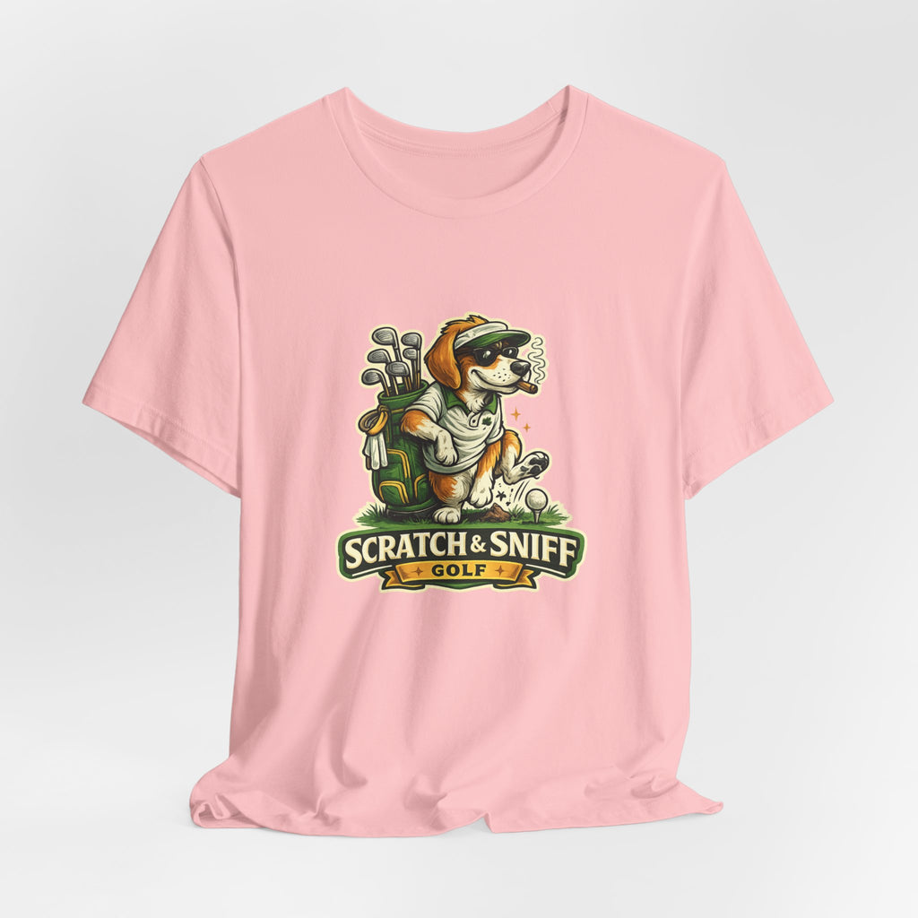 "Scratch & Sniff Golf™" Vintage Pup Graphic Tee