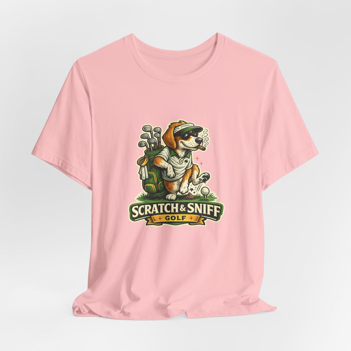 "Scratch & Sniff Golf™" Vintage Pup Graphic Tee